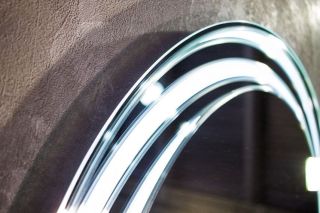 Зеркало с подсветкой Art&Max Romantic 70см AM-Rom-700-700-DS-F